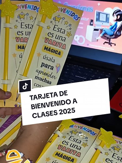 Tarjeta de Bienvenida a Clases 2025 - Ideas Creativas