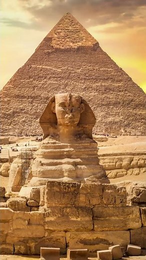 The Great Sphinx of Egypt - The Sphinx of Giza - Historical Curiosities - Seee U in History #Shorts