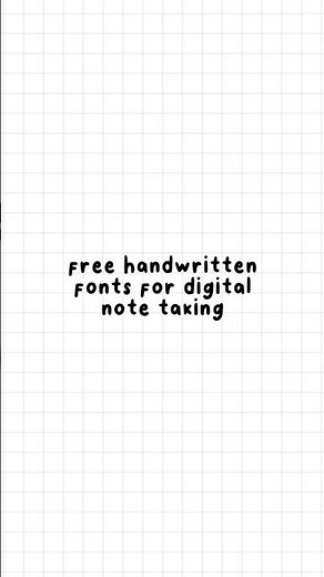 Free handwritten fonts for digital journaling, note taking, planning | GoodNotes5 | Notability