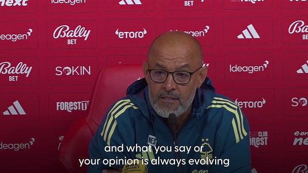 Nuno Espirito Santo admits the relationship with Evangelos Marinakis is not good