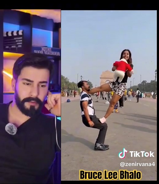 Acrobatic Stunts in a Historic Park Setting