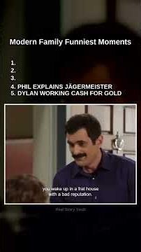 Modern Family: #5 Dylan Working Cash For Gold · #4 Phil Explains Jägermeister · #3 Mitch Fails at Ba