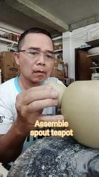 #shortvideo assemble spout #teapot#purelyhandmade.