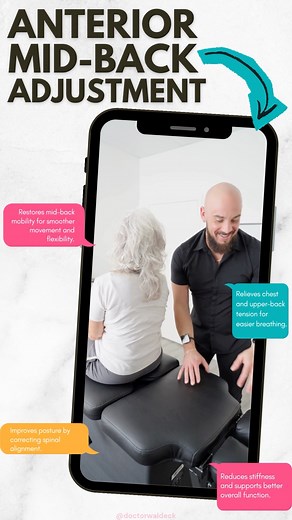 Breathe easier. Move freer. Live better. 🌿 The mid-anterior lift opens the chest, relieves tension, and restores natural alignment. Stay consistent with care through our $55/month Wellness Club — no insurance, no stress. #decaturalabama #madisonalabama #huntsvillealabama #chiropractic #chiropractor #doctorwaldeck #healthsource #HealthSourceChiropractic #chiropracticadjustment #chiropractoradjustment #asmr #asmrsounds | HealthSource Chiropractic of Decatur