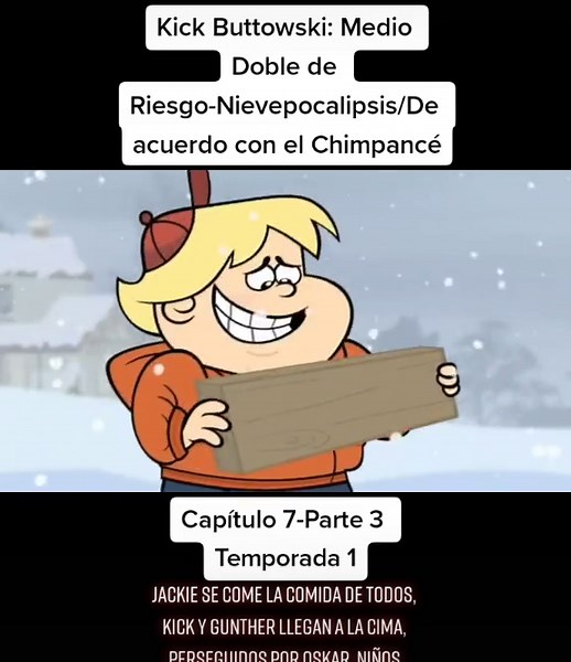 Aventuras en la nieve con Kick Buttowski y sus amigos
