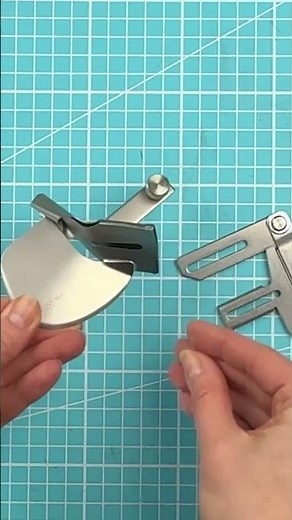 How to use a binder foot or sew straps and ties tutorial #shorts