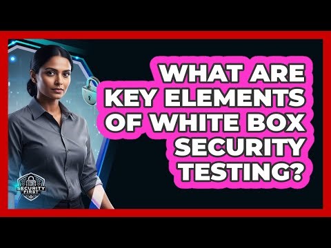 What Are Key Elements Of White Box Security Testing?