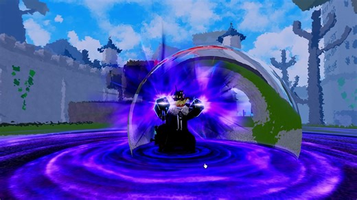 Gravity Fruit Showcase in Blox Fruits Gameplay