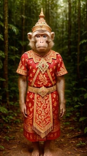 Dancing monkey animal video cartoon ai shorts animation