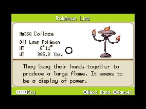 Pokemon Fakemon FireRed Complete Pokedex + Megas