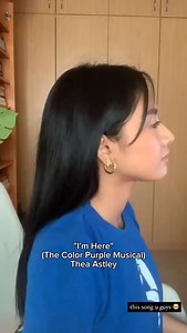 Thea Astley 's voice is absolutely stunning! 🥹✨ "I'm Here" | The Color Purple Musical #TheaAstley #TheColorPurple #Musical | THE A TEAM