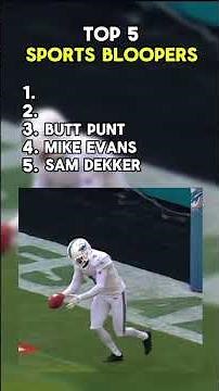 Top 5 Funniest Sports Bloopers Ever | Viral Moments Countdown. #Top5 #SportsBloopers #FunnyMoments