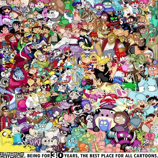 happy 30th anniversary Cartoon Network!!! #cartoonnetwork