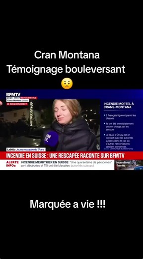 #cranmontana🇨🇭 #incendie #suisse