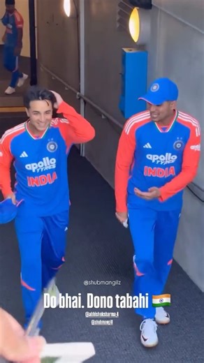 ShubmanGill 💙 on Instagram: "Do bhai dono tabahi 🇮🇳💙 @abhisheksharma_4 @shubmangill . . . . . . . . . #Suryakumaryadav #shubmangill #abhisheksharma😍 #indianpremierleague #abhisheksharma_4 #Msdhoni #AbhishekSharma #Jaspritbumrah #Viratkohli #Cricket #abhisheksharmacricketer #Rohitsharma #srh #Klrahul #ipl2025 #bcci #IPL25 #shubmangill #ict #mumbaiindians #Hardikpandya #iplupdates #abhisheksharma #iplnews #teamindia #ipl #indiancricketteam #BleedBlue #yuvrajsingh #royalchallengersbangalore"