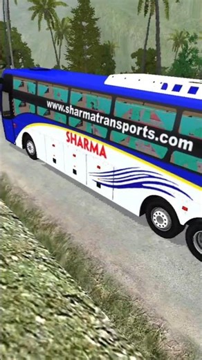SHARP TURNS |Bus simulator Indonesia #shorts #bussimulatorindonesia #bussimulator #indiangaming #bus