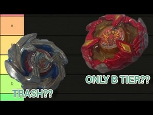 BEYBLADE X COMPEDETIVE TIER LIST! PART 3: BLADES