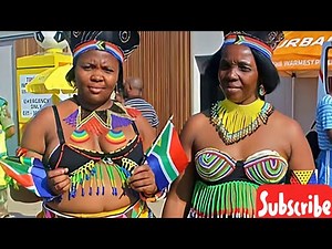 Zulu Queen Through Art And African Heritage #zuludance #umemulo #tribaldance #yabantu