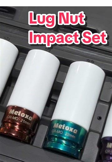 Protect Your Wheels with Nylon Lug Nut Impact Socket Set