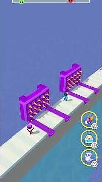 #Fun Race 3D Gameplay | Crazy Running Race# | Level Complete