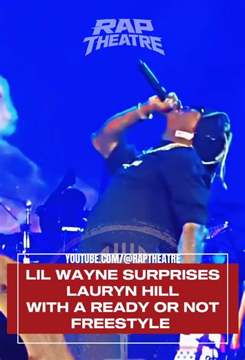 Lil Wayne Freestyles in Front of Lauryn Hill