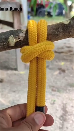 Aprende y utiliza este práctico amarre 😉💯 #knot #amarr #amarres