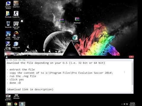 pro evolution soccer 2014 has not been installed (fix / tutorial)