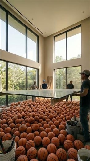 From Empty Room to NBA-Themed Space | Satisfying Time lapse