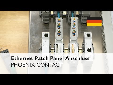 Ethernet patch panels: How to connect the field-side cable?