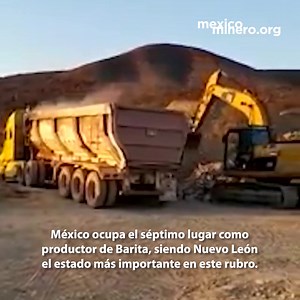 Barita, un importante mineral con diversos usos en nuestro país. 👷🏻‍♀️👷🏽‍♂️ | México Minero