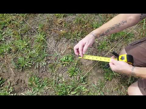 How to square a corner [3,4,5 method]