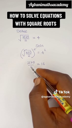 Solve Equations with Square Roots: Step-by-Step Guide