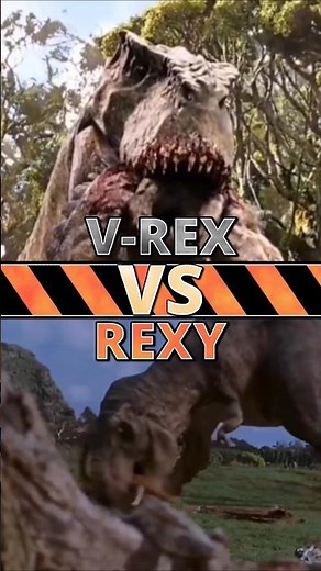 V-REX VS REXY #edit #jurassicworld #wisedit