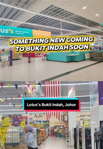 👀✨ Jom Pergi Lotus’s Bukit Indah! Tawaran istimewa dan aktiviti menarik untuk anda. 🛒🔥 📅 3- 7 Oktober 2026 📍 Lotus’s Bukit Indah Save dan nantikan kemeriahannya! 🎉 #LotussMalaysia #LotussBukitIndah