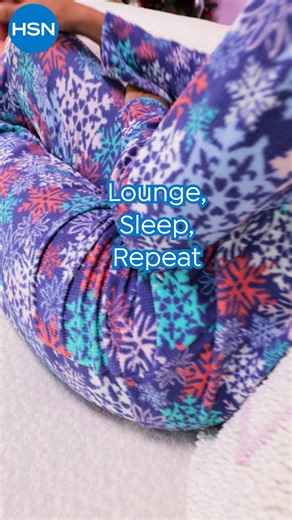 Brighten your nights with HUE! 💖 This fleece PJ set is so soft, you’ll never want to take it off. 🛏️ | HSN