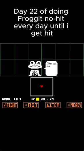 Day 22 #undertale #undertalechara #nohit #deltarune #undertalecharacter #sans #frisk