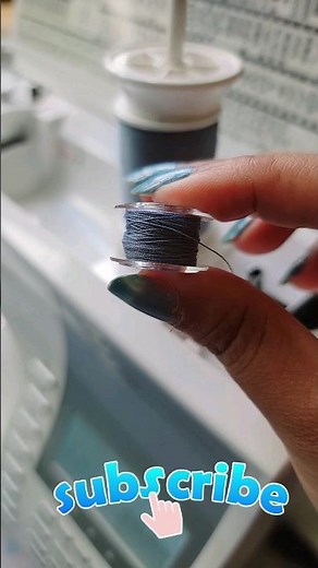 How To Wind Bobbin On Singer Quantum Stylist 9960 #howto #shorts #youtubeshorts #sewinghacks #Sew