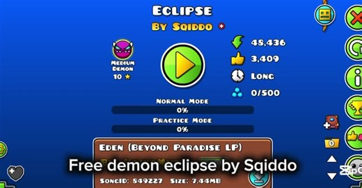 Free demon secret way #gd #demon #geometrydash #secret #way | geometry dash