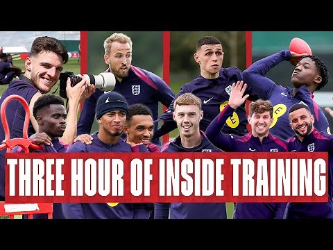 Three Hours Of Every Inside Training Of 2024 | England