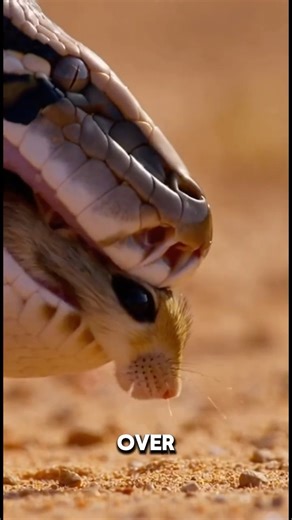 Raw Nature: Snake Devours a Rat Whole 😱🐍