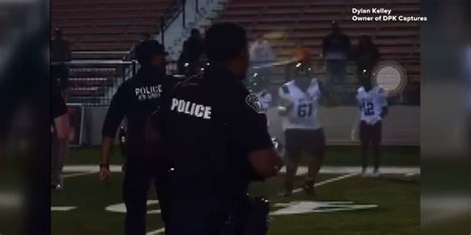 ‘You don’t mace kids’: Police use pepper spray on high school football players during end-of-game handshake