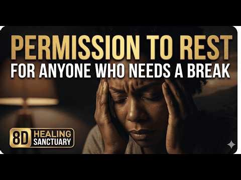 You Carried Enough Today | 8D Healing Music for Emotional Exhaustion & Burnout 🎧