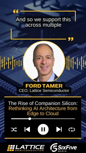 Lattice FPGA: Companion Chip for AI Infrastructure
