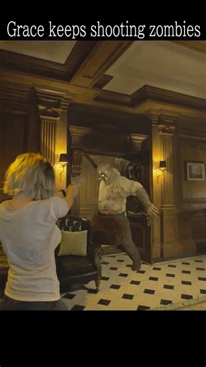 Grace fights back in Resident Evil Requiem | グレースがゾンビを倒す【4K60 / RTX 5080】 #shorts