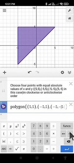 how to draw a square in desmos#desmos #art