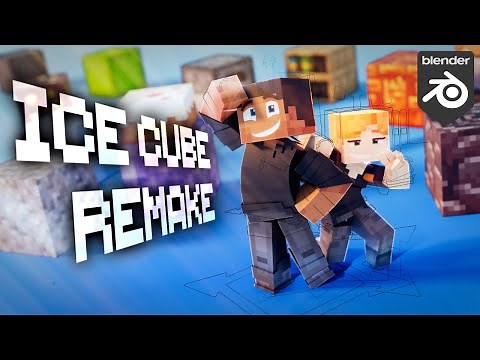 Ice Cube v2.0.0 | Blender 4.2+ | Free Minecraft Rig Download!