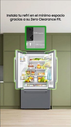 Un refrigerador diseñado para tu espacio | Samsung