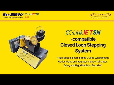 [CC-Link IE TSN] High-Speed, Short-Stroke 2-Axis Synchronous Motion with Integrated All-in-One Type