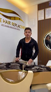 Toupee Hair Replacement: SYNTHETIC HAIR or PURE HUMAN HAIR? Watch the full video! 😎 | Toupee Hair Replacement