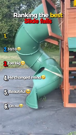 Ranking the best slide fails🤣 #trendingshorts